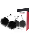 darkness - pom-pom nipple clamps 2 D-221245