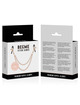 begme - black edition pinzas pezones con cadena