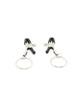 ohmama fetish - nipple clamps with rings D-229907