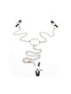 ohmama fetish - 3 in 1 metal nipple clamps D-229910