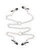 ohmama fetish - 4 nipple clamps with chains D-229911