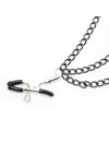 ohmama fetish - nipple clamps with black chains D-230013
