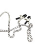 ohmama fetish - pinzas pezones con cadenas y anillo pene