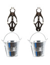 ohmama fetish nipple clamps with buckets D-230141