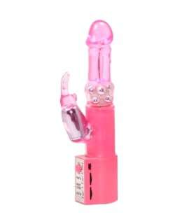 Vibrador Rabbit Cute Baby Rosa 24 cm,210014