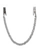 fetish fantasy series - series cadena para pezones plata