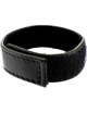 leather body - correa cuero ajustable con velcro para pene negro