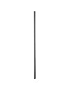 all black - 6mm urethral probe silicone D-229337