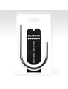 all black - 6mm urethral probe silicone D-229337