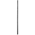 all black - 8/10 mm silicone urethral probe