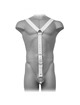 leather body - harness men white D-205478