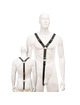 leather body - harness men negro
