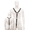 leather body - harness men negro