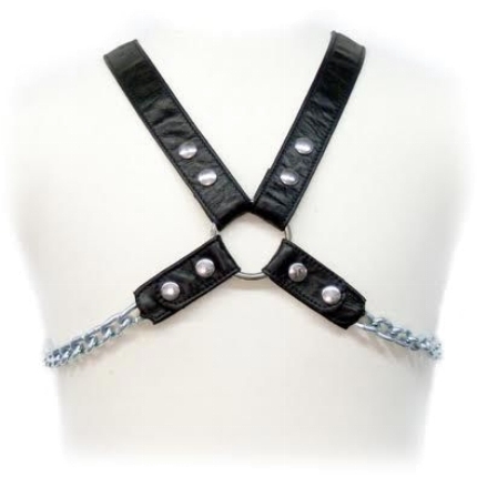 leather body - chain harness ii D-205481