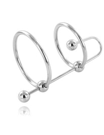 metal hard - extreme ring with urethral stop
