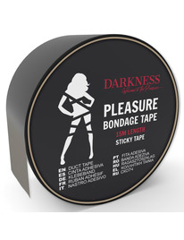 darkness - adhesive black bondage tape 15m