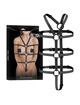 fetish submissive bondage - adjustable harness torso and arms D-237014