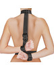 fetish submissive bondage - collar wrist cuffs body restraint set D-237015