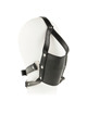 ohmama head harness with muzzle cover ball gag D-232956