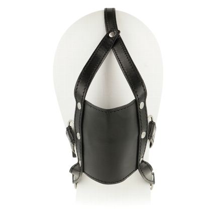 ohmama head harness with muzzle cover ball gag D-232956