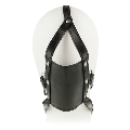 ohmama head harness with muzzle cover ball gag