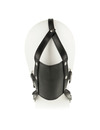 ohmama head harness with muzzle cover ball gag D-232956
