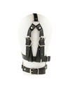 ohmama head harness with muzzle cover ball gag D-232956