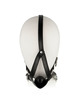 ohmama head harness with muzzle cover ball gag D-232956