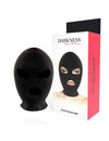 darkness - bdsm submission mask mouth and eyes black D-221147