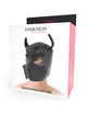 darkness - neoprene dog mask with removable muzzle m D-221150
