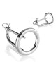 Metal hard - anillo glande con plug
