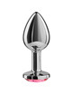Secretplay - plug anal aluminio fucsia 7 cm