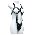 leather body - exposed body woman