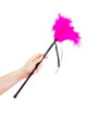 secretplay - plumero plumas rosa 40 cm