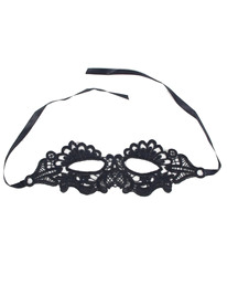 queen lingerie - antifaz negro talla unica