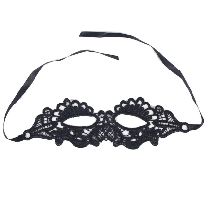 queen lingerie - black mask one size D-223330