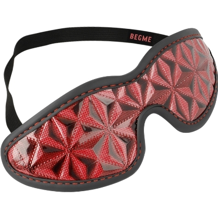 begme - red edition premium blind mask with neoprene lining D-229259