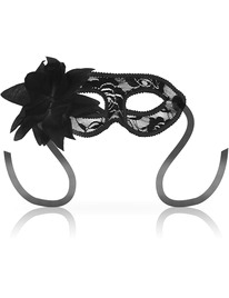 ohmama - masks black lace and flower masks