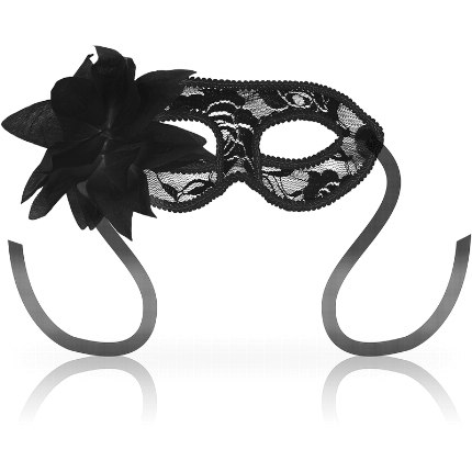 ohmama - masks black lace and flower masks D-230040
