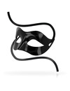 ohmama - masks classic black opaque mask D-230045