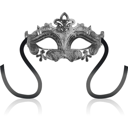 ohmama - masks antifaz estilo veneciano silver