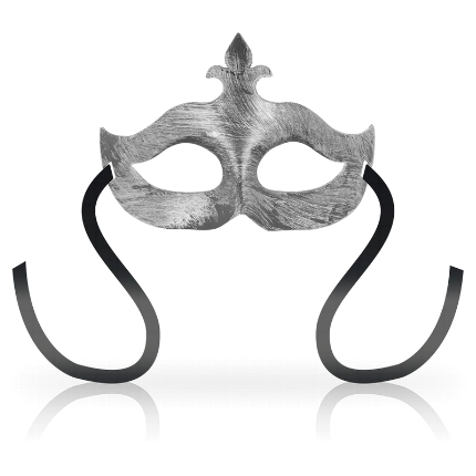 ohmama - masks antifaz flor de lis silver