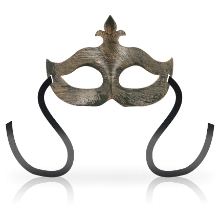ohmama - masks fleur de lis copper mask D-230050