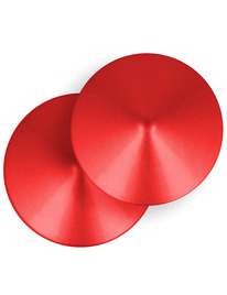 ohmama fetish red circle nipple covers D-231277