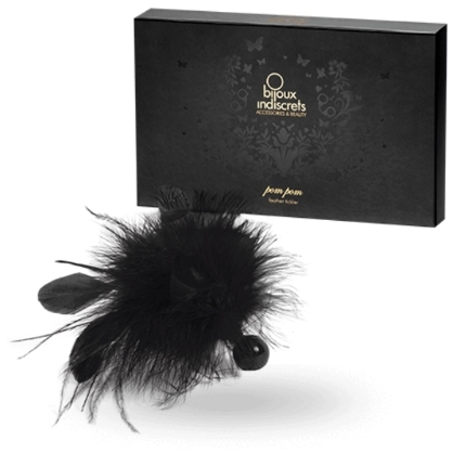 bijoux - pom pom feather duster D55-21758