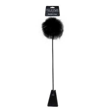 fetish fantasy limited edition - fusta con pluma negra.