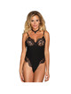 Subblime - teddy with clears and fringes black s/m