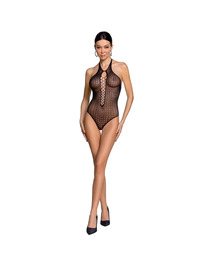 passion - woman bs088 bodystocking negro talla unica