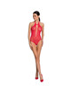 passion - woman bs088 bodystocking black one size
