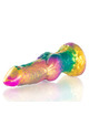 epic - iris dildo with rainbow testicles of pleasure